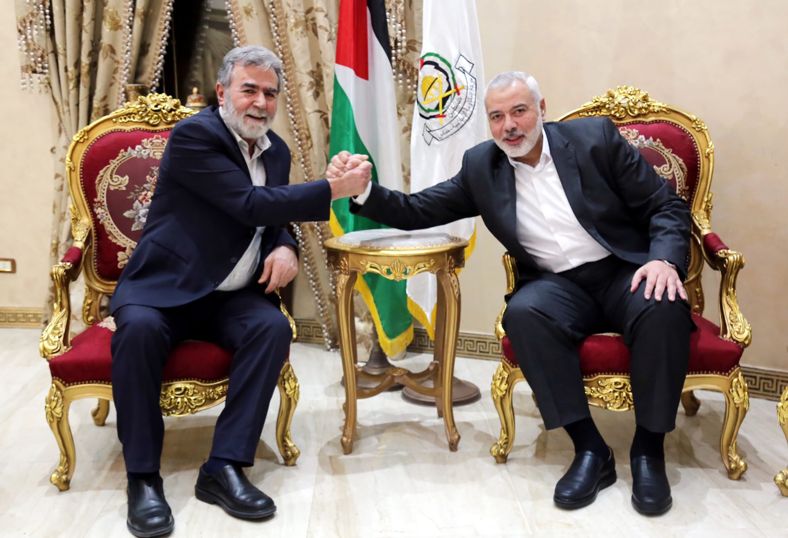Head,Of,The,Political,Bureau,Of,Hamas,Ismail,Haniyeh,And