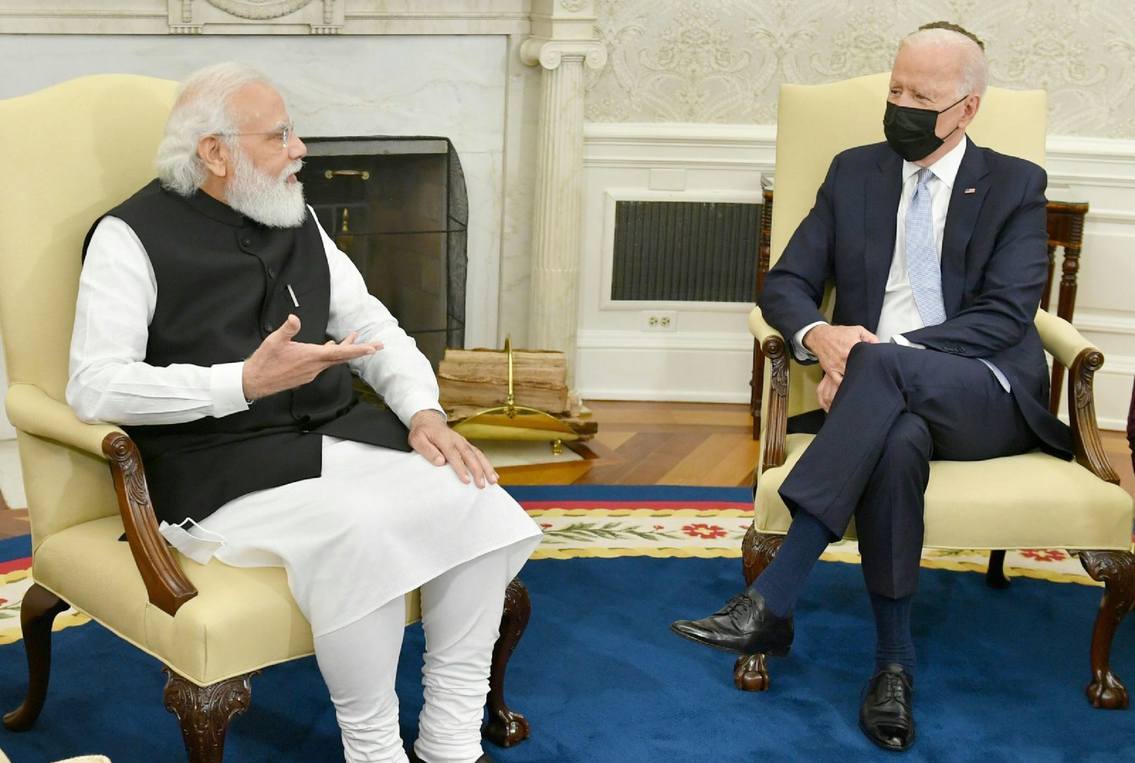 The,Prime,Minister,,Shri,Narendra,Modi,In,A,Bilateral,Meeting