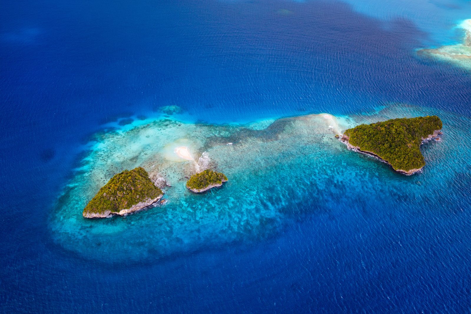 Beautiful,View,Of,Palau,Tropical,Islands,And,Pacific,Ocean,From