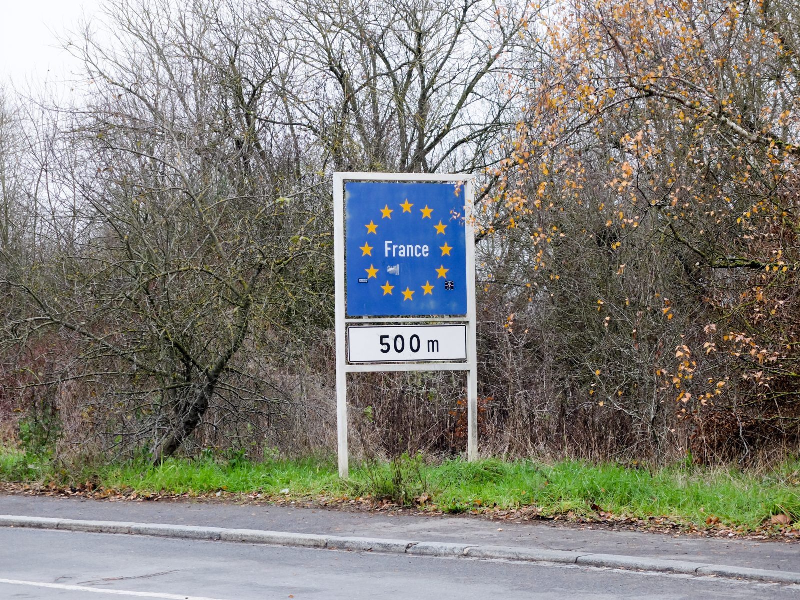 Rodange,,Luxembourg, ,December,10,2019,:,Road,Sign,Indicating