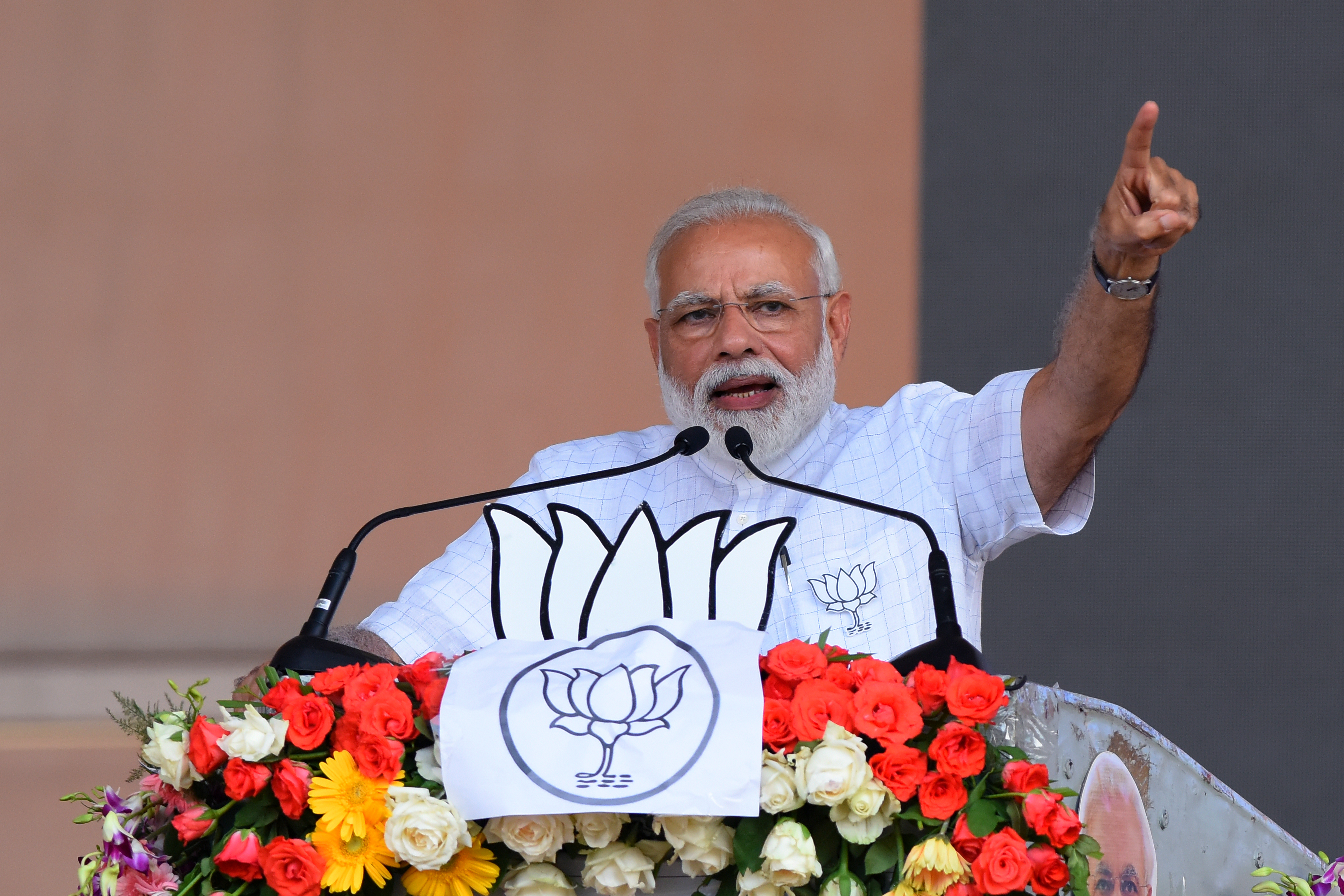 India global order strategy Start Prime Minister of India Narendra Modi addresses BJP activist during an election campaign rally ahead of Lok Sabha or general election 2019 on April 03, 2019