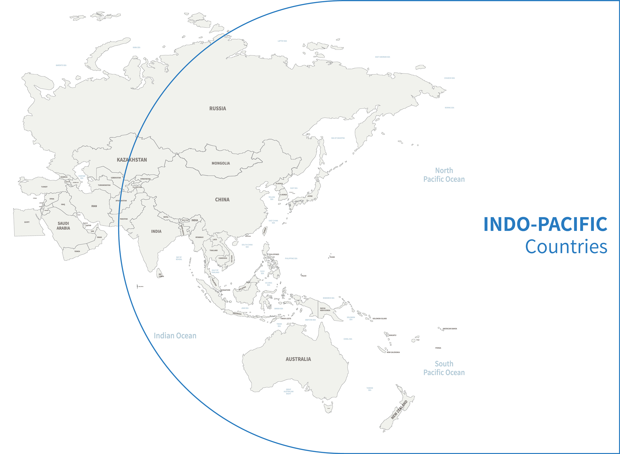 False democracies Indo Pacific Start Map Indo-Pacific. RCEP country overview.