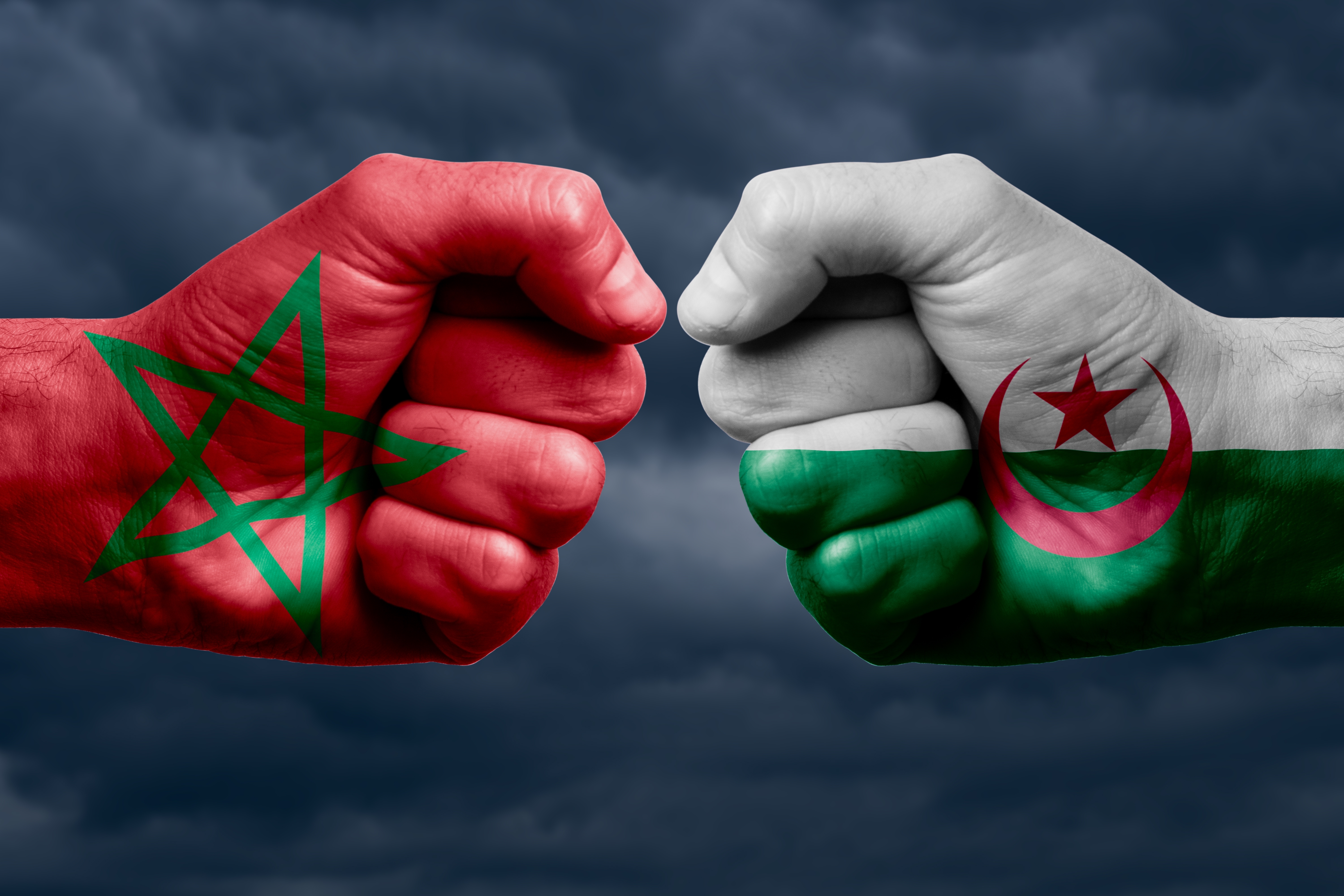 Conflict between Algeria and Morocco MOROCCO v ALGERIA Confrontation religious conflicts