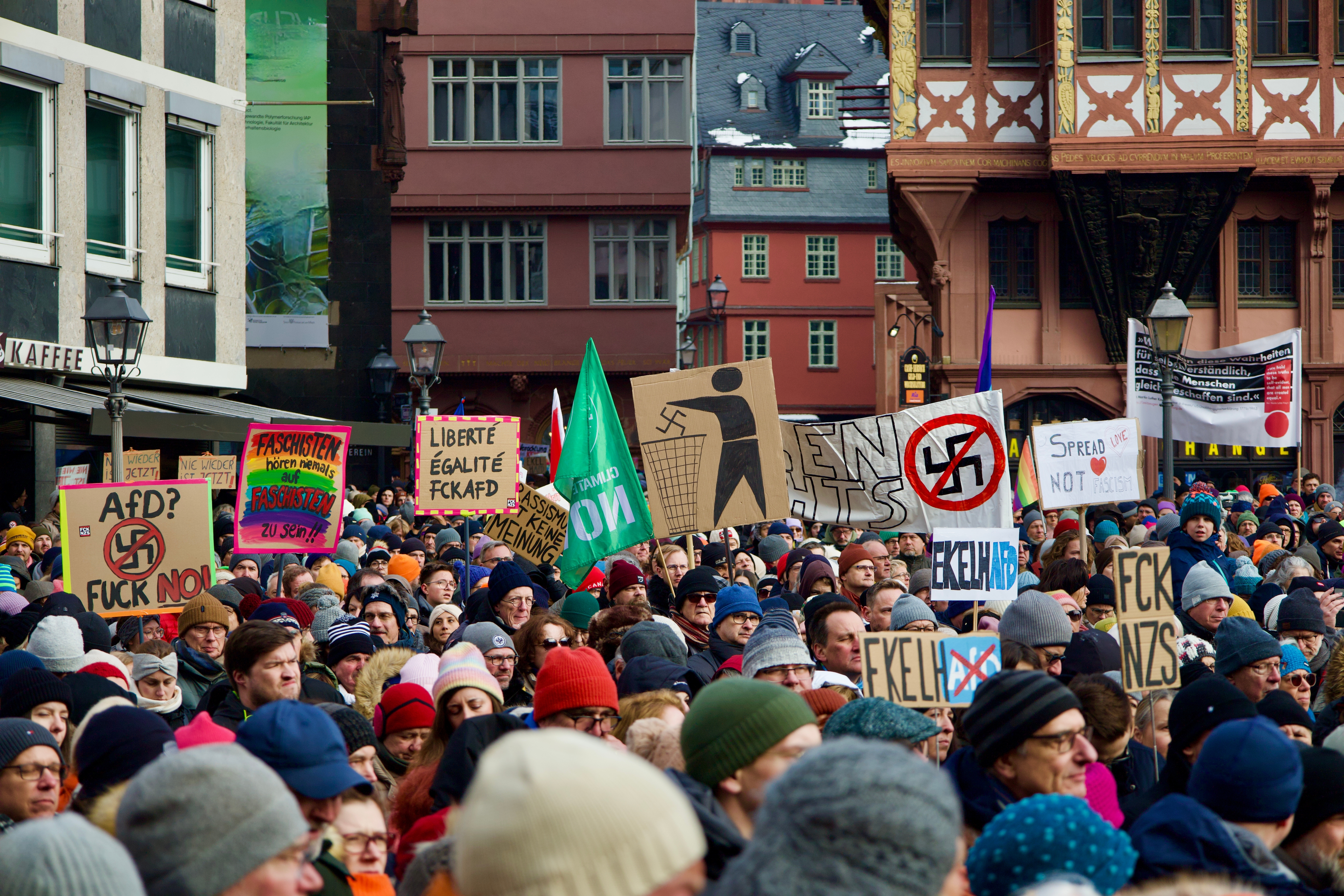 Frankfurt,,Germany,,January,20,,2024,,80.000,People,Demonstrated,Against,Hatred