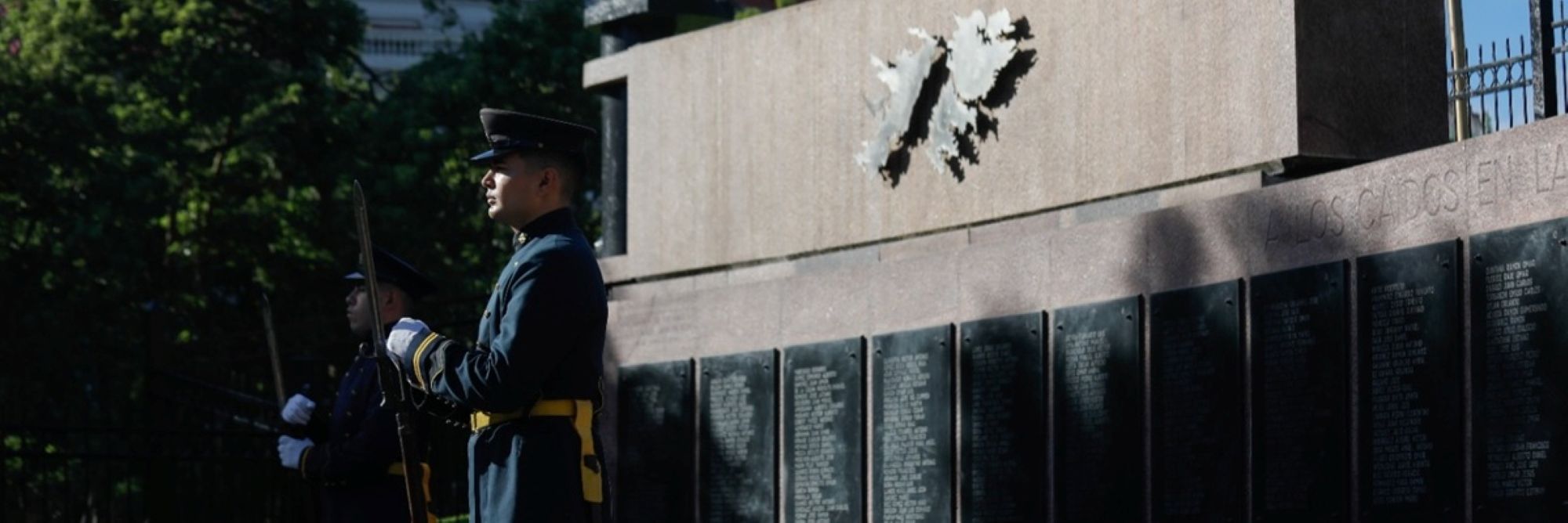 Armed Forces tribute Malvinas Islands