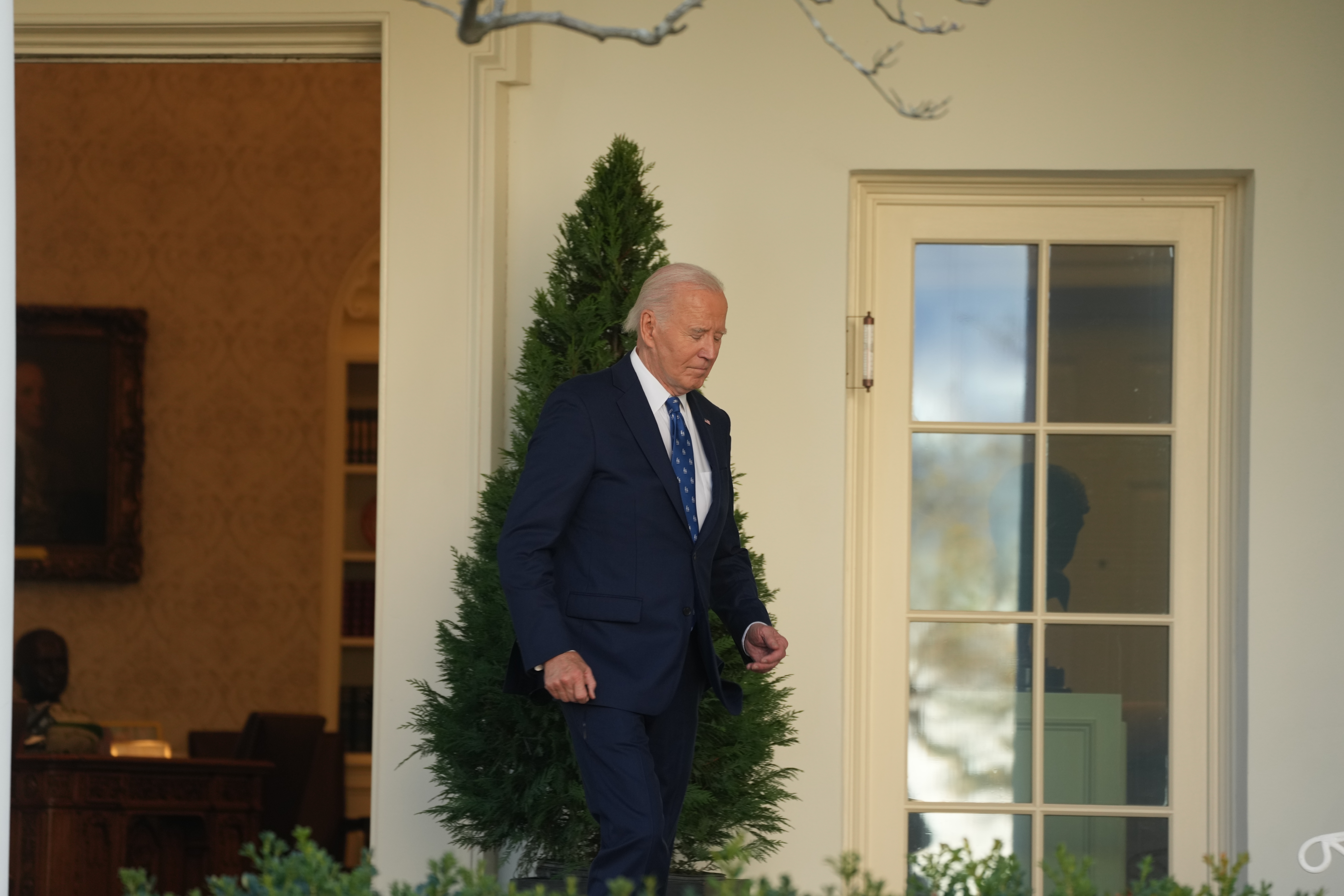 Biden legacy war Washington DC USA November 26 2024 President Biden announces a ceasefire between Israel and Hezbollah during an address from the Rose Garden