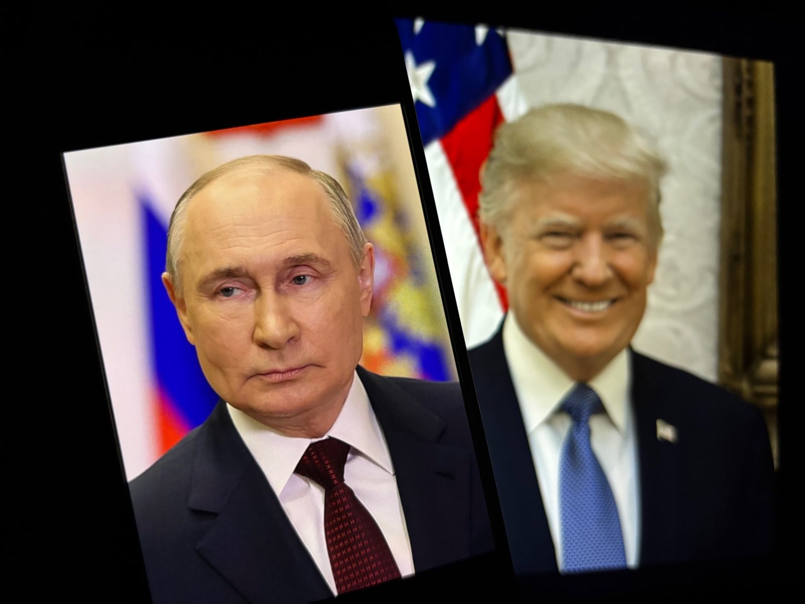 Ukrainian war winners losers shown during Trump and Putin ceasefire discussion