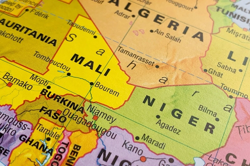 mali burkina faso niger political pluralism world map image atlas sahel