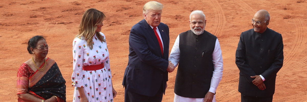 Trump tariffs economic windfall for India shown during US India ceremony with Modi and Trump