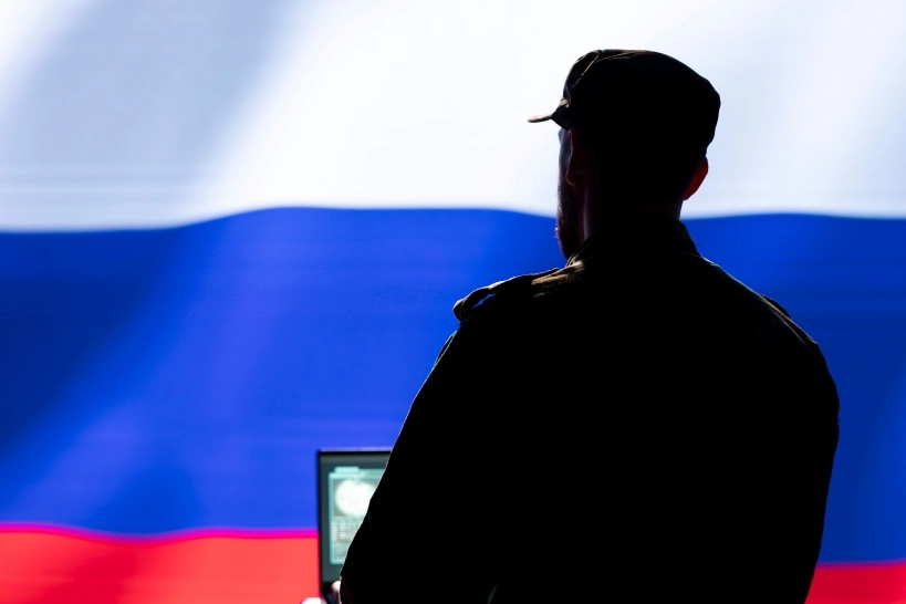 Life of youth in sanctioned Russia VPN rebranding copycats ex KGB FSB agent laptop propaganda influence