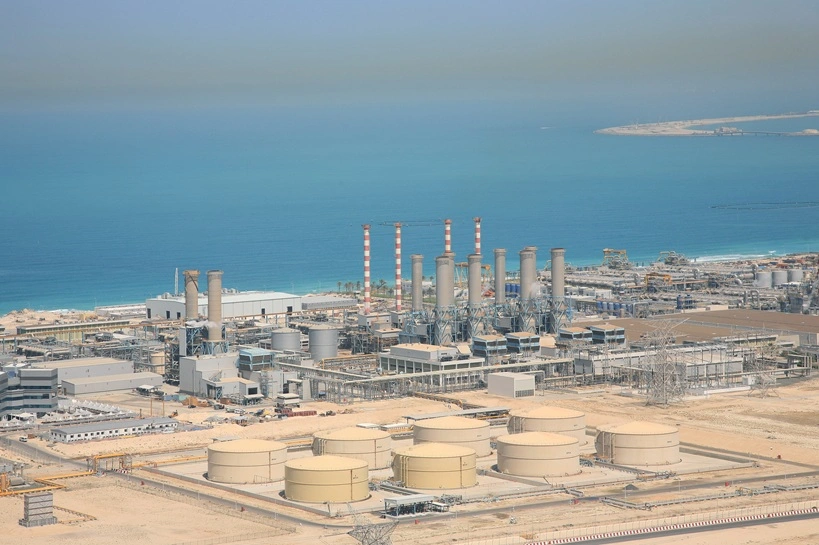 Overlook Water Desalination Plant of Dubai